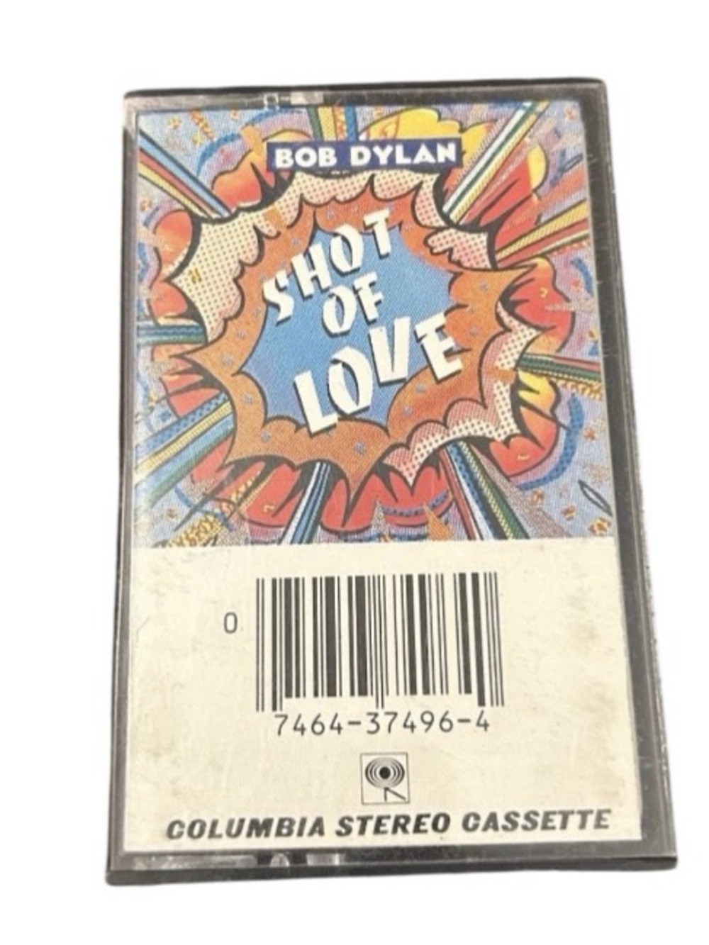 Bob Dylan Shot of Love 1981 Columbia Stereo Cassette Original Artwork & Case